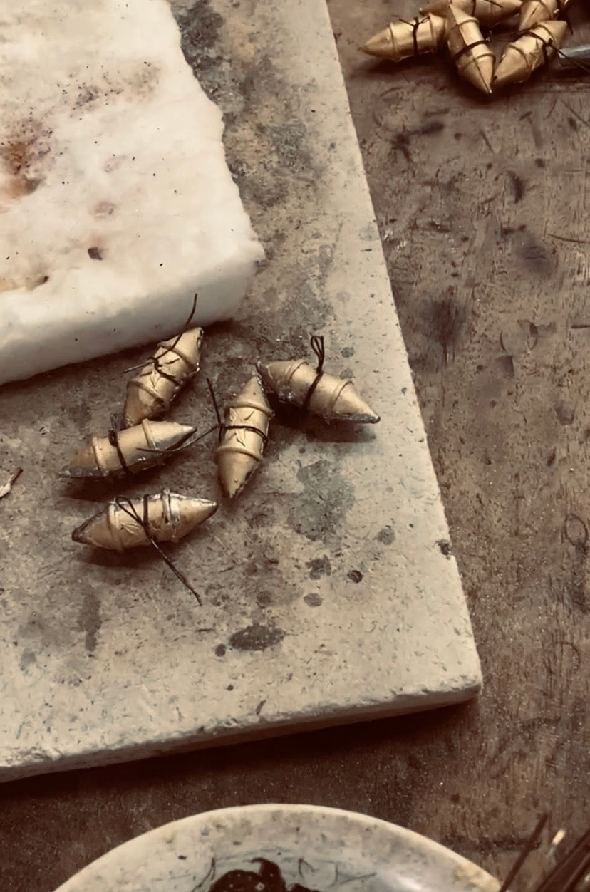 THREE LOTUS AMULET