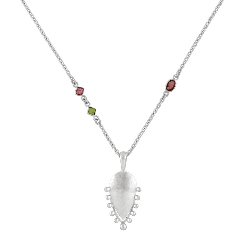 PEACOCK TAIL PENDANT