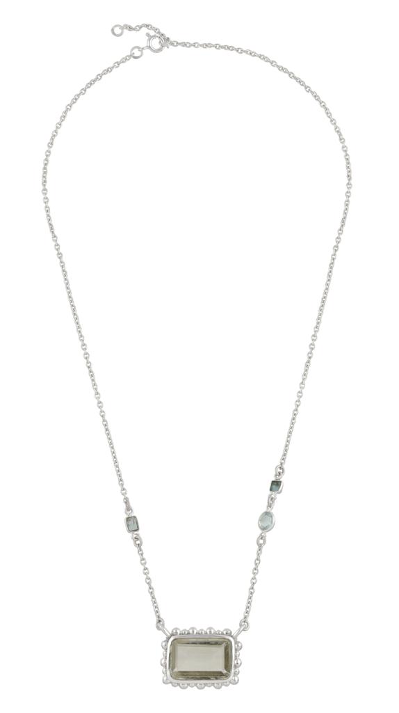 GREEN AMETHYST PENDANT